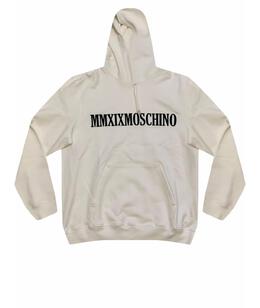 MOSCHINO: Белая толстовка 