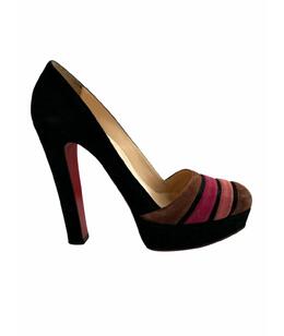 CHRISTIAN LOUBOUTIN: Чёрные туфли 