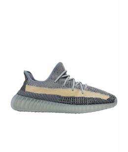 ADIDAS YEEZY: Голубые кроссовки 