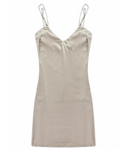 ELISABETTA FRANCHI: Бежевое платье 