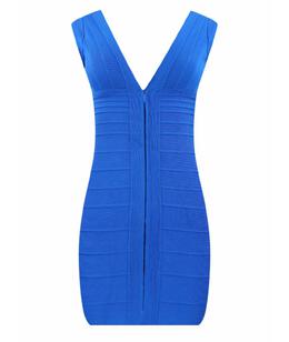 HERVE LEGER: Коктейльное платье 