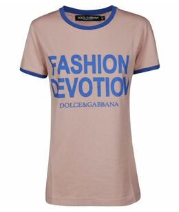 DOLCE&GABBANA: Хлопковая футболка 