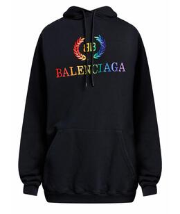 BALENCIAGA: Толстовка оверсайз 