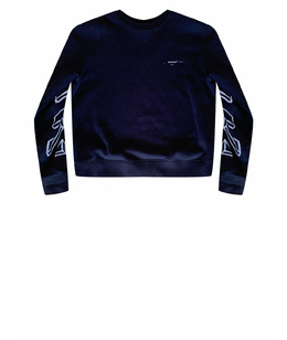 OFF-WHITE: Чёрная толстовка 