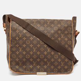 Louis Vuitton: Коричневая сумка 