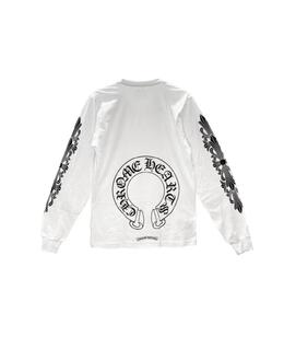 CHROME HEARTS: Белый свитшот 