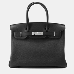 Hermes: Чёрная сумка  Birkin 30