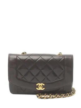 CHANEL Pre-Owned: Чёрная сумка через плечо 