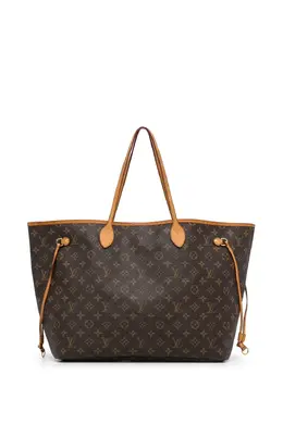 Louis Vuitton Pre-Owned: Коричневая сумка-шоппер 