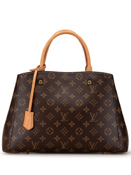 Louis Vuitton Pre-Owned: Коричневая сумка 