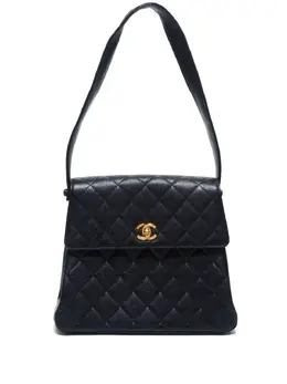 CHANEL Pre-Owned: Чёрная сумка 