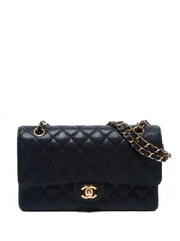 CHANEL Pre-Owned: Чёрная сумка 