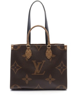 Louis Vuitton Pre-Owned: Коричневая сумка-шоппер 