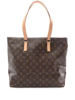 Louis Vuitton Pre-Owned: Коричневая сумка-шоппер 