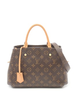 Louis Vuitton Pre-Owned: Коричневая сумка 