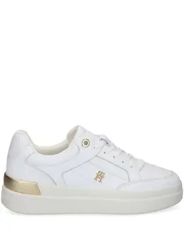 Tommy Hilfiger: Белые кроссовки 