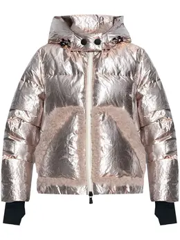 Moncler Grenoble: Розовая куртка 