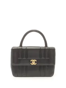 CHANEL Pre-Owned: Чёрная сумка 