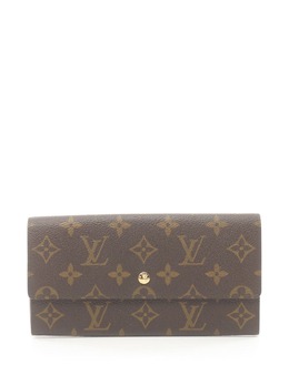 Louis Vuitton Pre-Owned: Коричневый кошелёк 