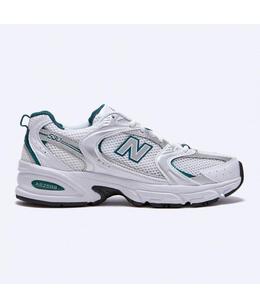 NEW BALANCE: Белые кроссовки 