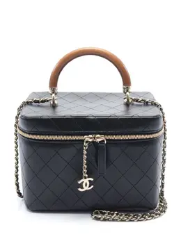 CHANEL Pre-Owned: Чёрная сумка 