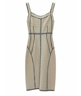 HERVE LEGER: Коктейльное платье 