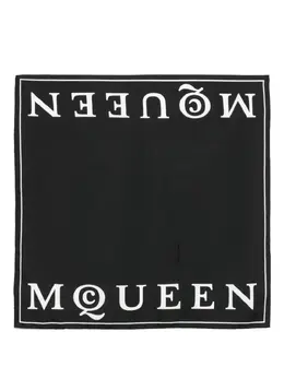 Alexander McQueen: Шарф с принтом 