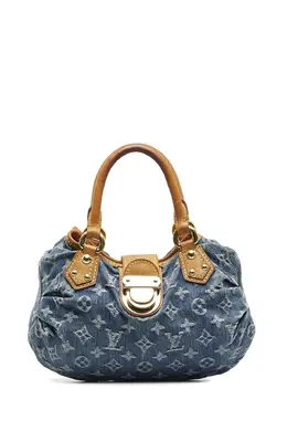 Louis Vuitton Pre-Owned: Голубая сумка 