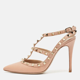 Valentino: Розовые туфли  Rockstud