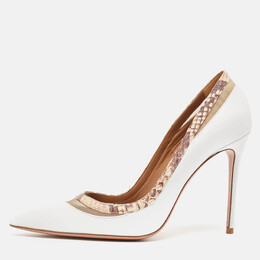 Aquazzura: Белые туфли 