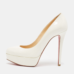 Christian Louboutin: Белые туфли 