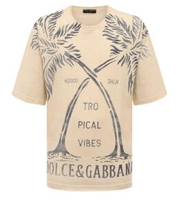 DOLCE&GABBANA: Футболка 
