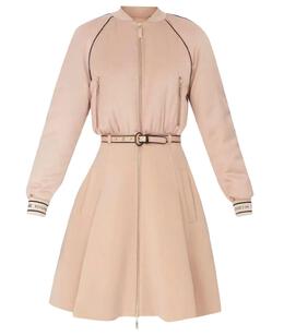ELISABETTA FRANCHI: Розовое пальто 