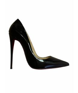 CHRISTIAN LOUBOUTIN: Чёрные туфли 
