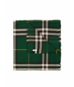 BURBERRY: Шарф с принтом 