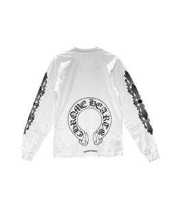 CHROME HEARTS: Белый свитшот 