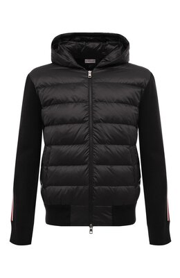 Moncler: Кардиган с капюшоном 