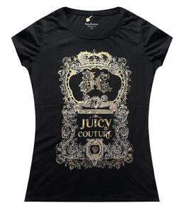 JUICY COUTURE: Синяя футболка 