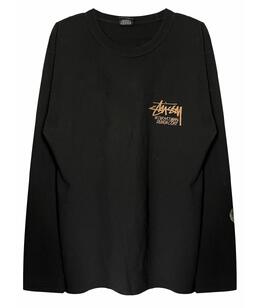 STUSSY: Чёрный свитшот 