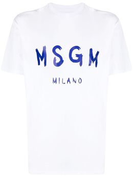 Msgm: Хлопковая футболка 