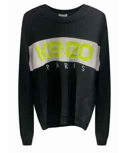 KENZO: Свитер с надписями 