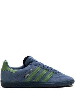 adidas: Тёмные кроссовки  Samba