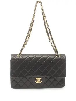 CHANEL Pre-Owned: Чёрная сумка 