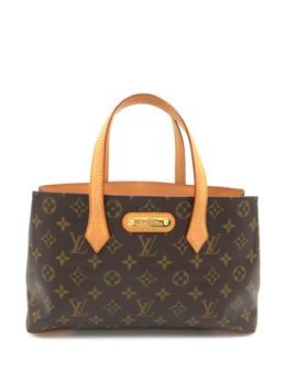 Louis Vuitton Pre-Owned: Коричневая сумка-шоппер 