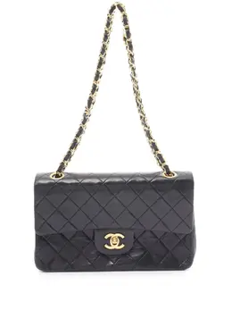 CHANEL Pre-Owned: Чёрная сумка 