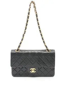 CHANEL Pre-Owned: Чёрная сумка 