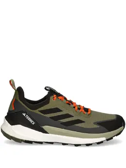 adidas: Кроссовки  Terrex Free Hiker цвета хаки