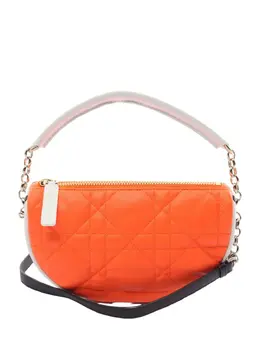 Christian Dior Pre-Owned: Оранжевая сумка 