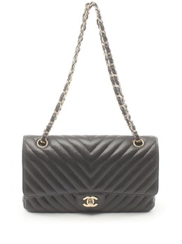 CHANEL Pre-Owned: Чёрная сумка 