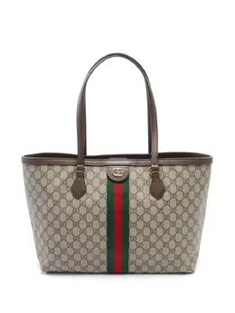 Gucci Pre-Owned: Бежевая сумка-шоппер 